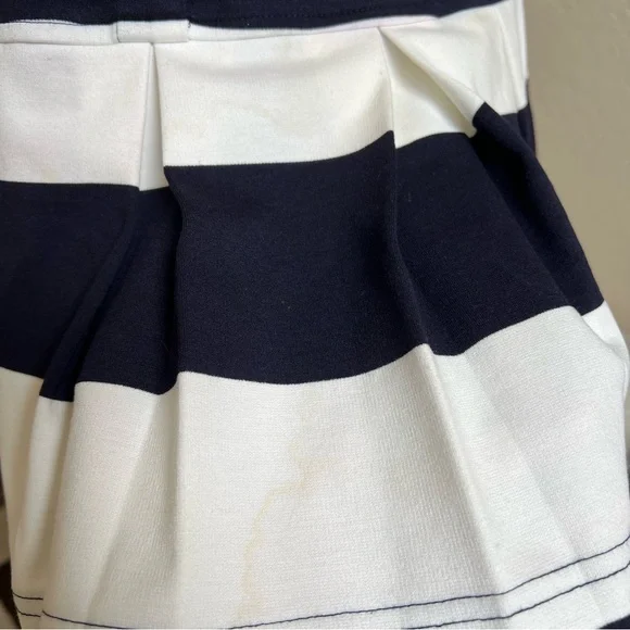 Burberry Sports Tennis Knit Striped Box Pleated Skirt Short Dress US6 - Picture 10 of 17